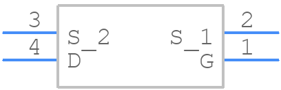SI8817DB-T2-E1 - Vishay - PCB symbol