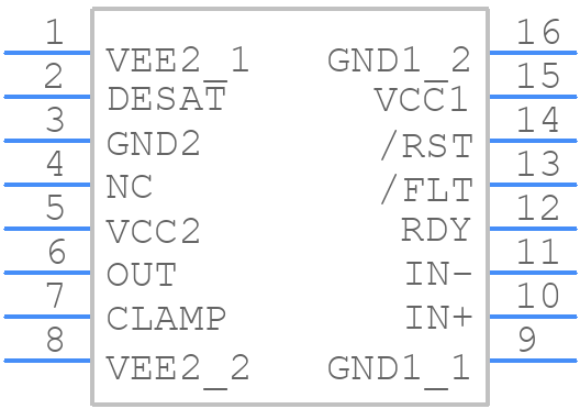 1ED020I12-B2 - Infineon - PCB symbol