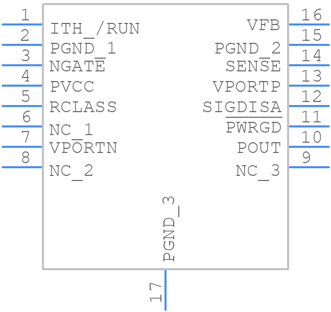 LTC4267CDHC#TRPBF - Analog Devices - PCB symbol