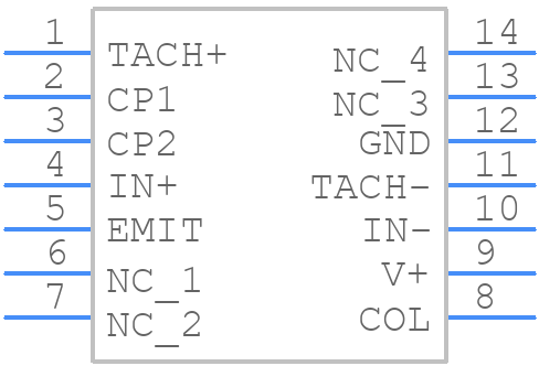 LM2917N/NOPB - Texas Instruments - PCB symbol