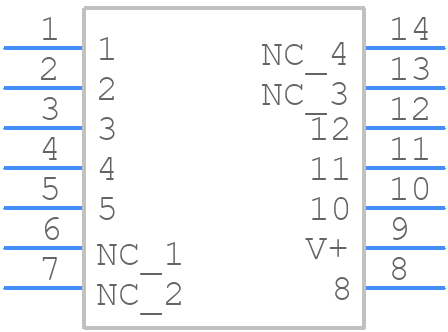 LM2917N - Texas Instruments - PCB symbol