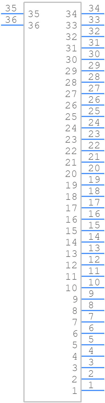 FH34S-34S-0.5SH(50) - Hirose - PCB symbol
