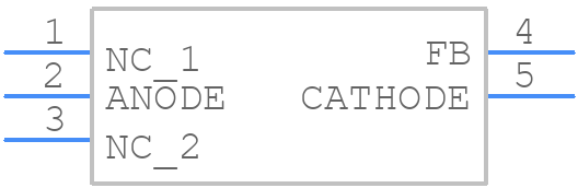 NJM2823F-TE1 - Nisshinbo - PCB symbol
