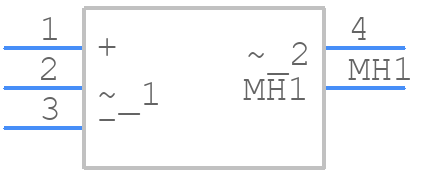 GBPC5010W-G - Comchip Technology - PCB symbol