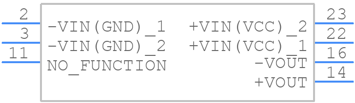 TEN 6-2410N - Traco Power - PCB symbol