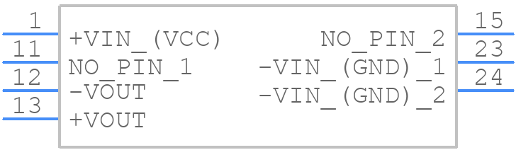 THB 3-2411 - Traco Power - PCB symbol