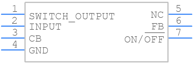 LM2678T-3.3/NOPB - Texas Instruments - PCB symbol