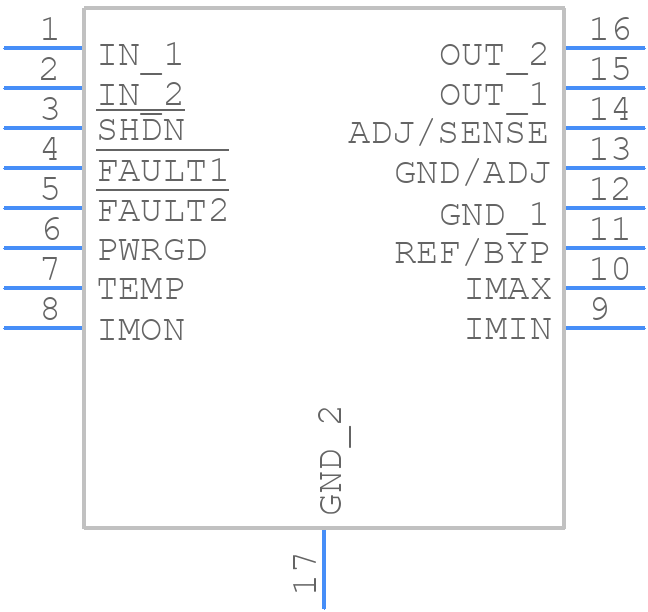 LT3055HMSE#PBF - Analog Devices - PCB symbol