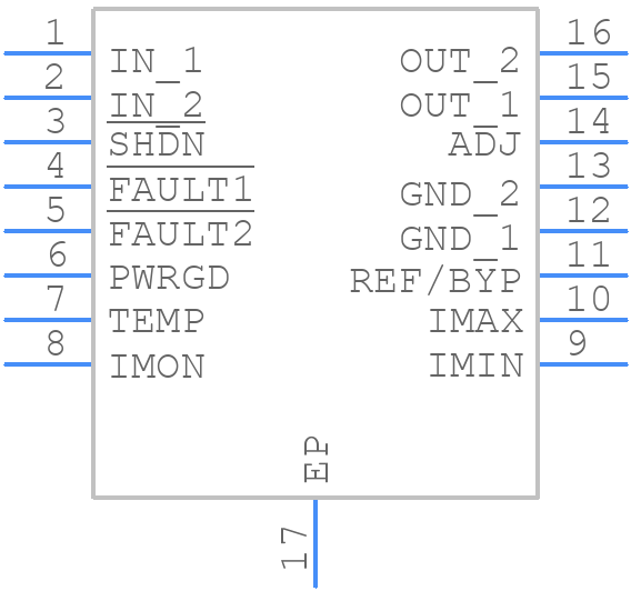LT3055MPMSE#PBF - Analog Devices - PCB symbol