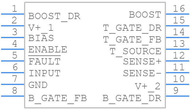 LT1158ISW#PBF - Analog Devices - PCB symbol