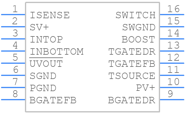 LT1336CS#PBF - Analog Devices - PCB symbol
