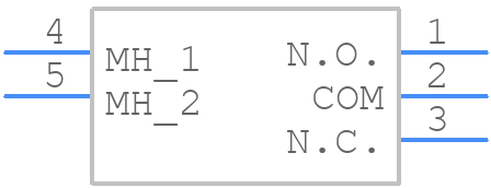 B12EH - NKK Switches - PCB symbol