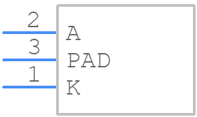GH CSSRM3.24-V5V7-1-1-700-R33 - ams OSRAM - PCB symbol