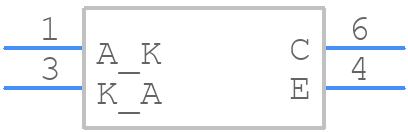 TLP182(E(T - Toshiba - PCB symbol