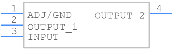 TLV1117-50CDCY footprint, schematic symbol and 3D model by Texas ...