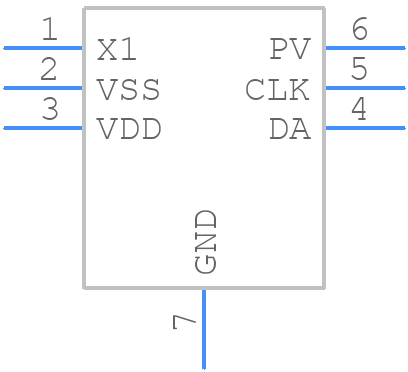 NCD2100MTR - LITTELFUSE - PCB symbol