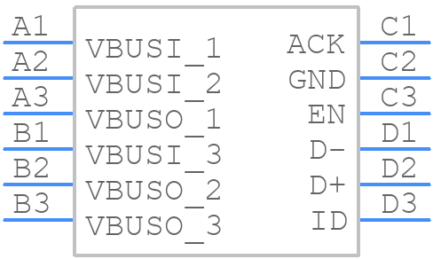 NX18P3001UKZ - NXP - PCB symbol