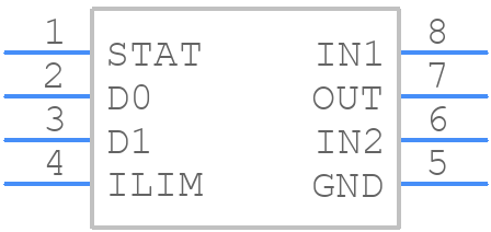 TPS2115APW - Texas Instruments - PCB symbol