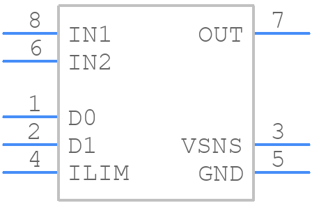 TPS2111APW - Texas Instruments - PCB symbol