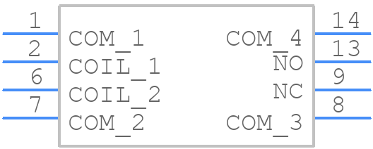 D31B5100 - Celduc - PCB symbol