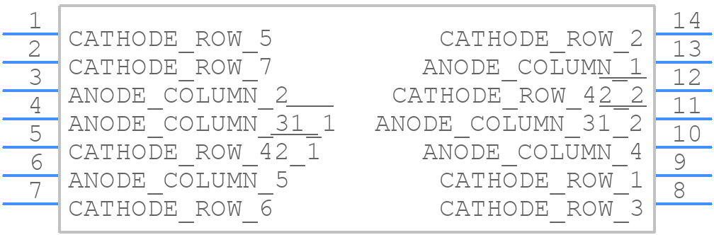 LTP-1457AG - Lite-On - PCB symbol