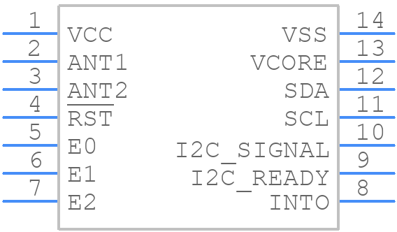 RF430CL331HIPWR - Texas Instruments - PCB symbol