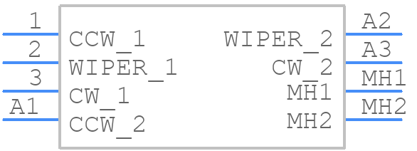 PS30M-0PB1FBR100K - TT Electronics - PCB symbol