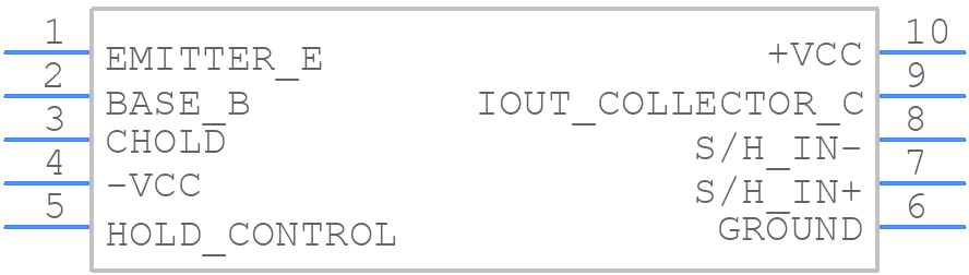 OPA615IDGST - Texas Instruments - PCB symbol