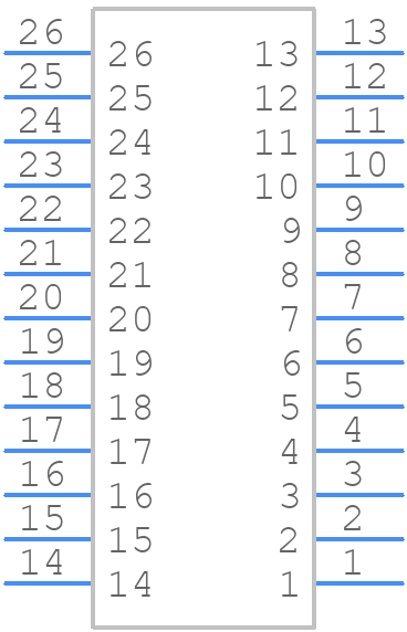 G125-MH12605L5R - Harwin - PCB symbol