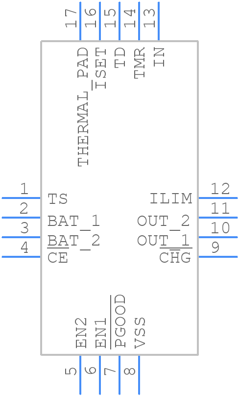 BQ24230RGTT - Texas Instruments - PCB symbol