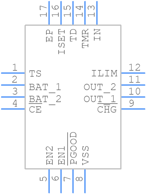 BQ24230RGTR - Texas Instruments - PCB symbol
