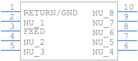 SR4C005 - Antenova - PCB symbol