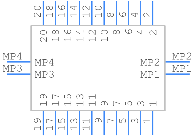 503772-2010 - Molex - PCB symbol