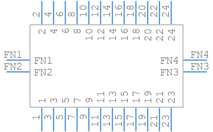 503772-2410 - Molex - PCB symbol