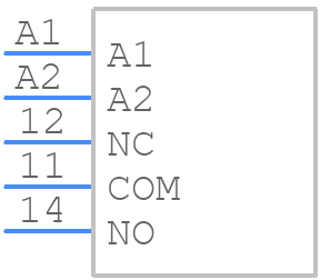 V23092A1024A301 - TE Connectivity - PCB symbol