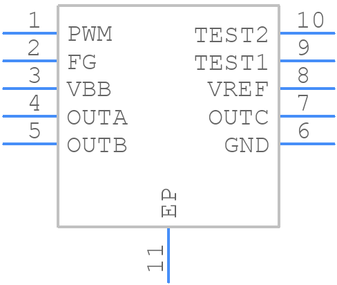 AMT49400GLKATR - Allegro Microsystems - PCB symbol