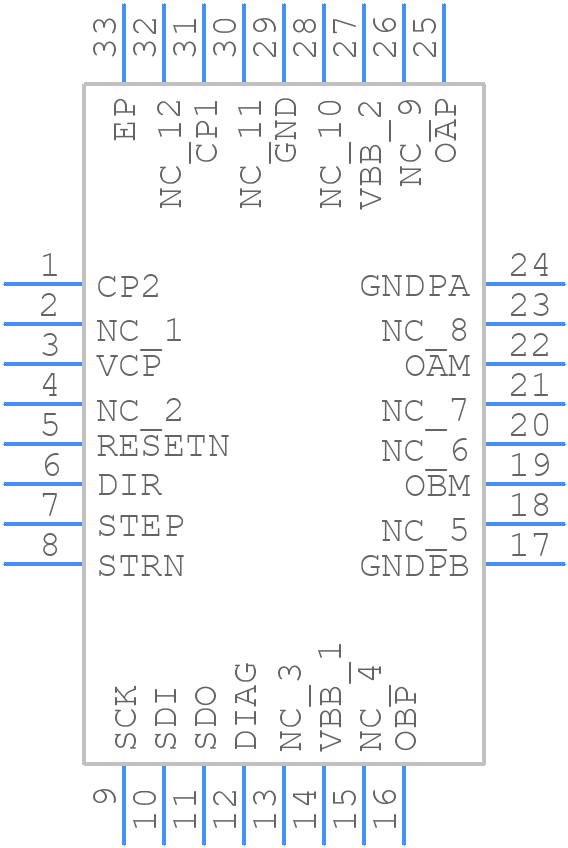 AMT49700KETJTR - Allegro Microsystems - PCB symbol