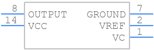 VFOV504-RGDBS - C.T.S. - PCB symbol