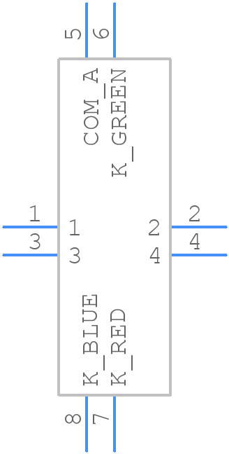 TC002-N11AS1XT-RGB - Well Buying - PCB symbol