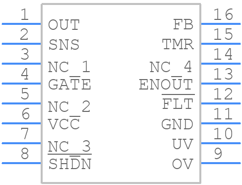 LT4363IS-2#TRPBF - Analog Devices - PCB symbol