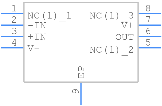 OPA381AIDRBR - Texas Instruments - PCB symbol