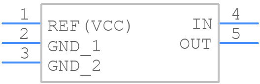 MAX9064EUK+T - Analog Devices - PCB symbol
