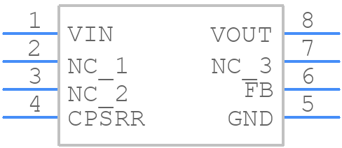 MIC5281-5.0YMM - Microchip - PCB symbol