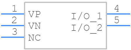 NUP2114UPXV5T1G - onsemi - PCB symbol