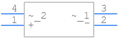 DF210S-G - Comchip Technology - PCB symbol