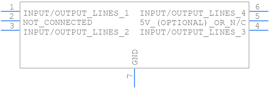 RClamp0504P - SEMTECH - PCB symbol