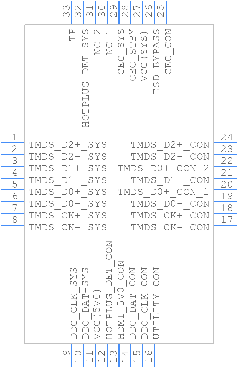 IP4786CZ32S - Nexperia - PCB symbol