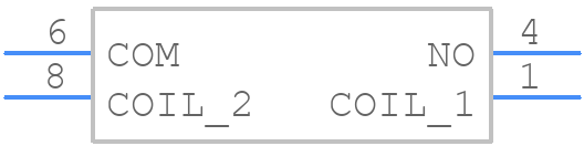 JW1ASN-DC12V-F - Panasonic - PCB symbol