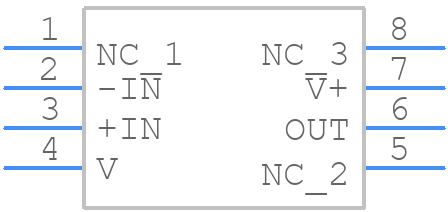 OPA188AIDGKT - Texas Instruments - PCB symbol