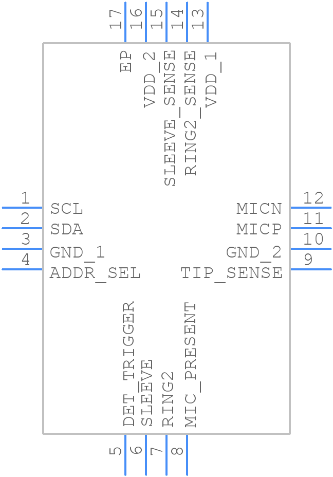 TS3A225ERTER - Texas Instruments - PCB symbol